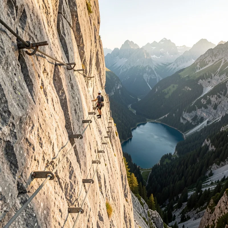 Via ferrata en Savoie : les parcours proches de Chambéry